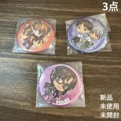 エヴァンゲリオン　缶バッジ　3点