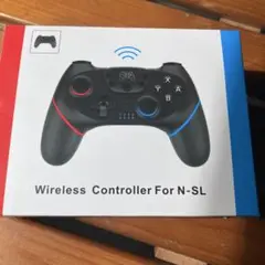 N-SL Wireless Controller ブラック/青/赤 プロコン