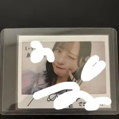 =LOVE 佐々木舞香　直筆サイン&メッセージ入りチェキ LOVE 佐々木舞香 イコラブ チェキ 直筆 サイン - メルカリ