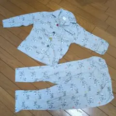 crescere キッズ パジャマ しまうま柄 120cm
