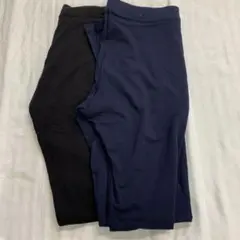 W3)UNIQLO ヒートテックエクストラウォームレギンス　２本セット