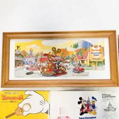 額縁つき　非売品　東京ディズニーランド トゥーンタウン　キーリング　キーホルダー