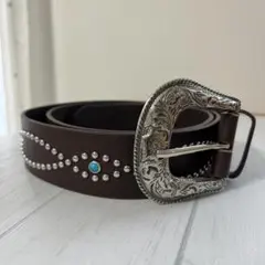 ウエスタンベルト アメカジ ヴィンテージ y2k グランジ スタッズ ベルト