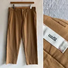 ★ 美品 unfil コットンリネン スラックス アンフィル ベージュのサムネイル