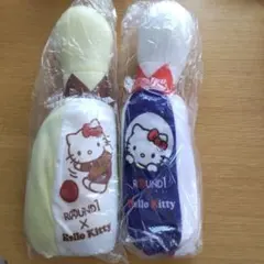 新品　ラウンドワン　ハローキティ　コラボ　ブランケット　ボーリング　ピン