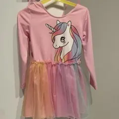 新品　H&M ユニコーンプリント ワンピース 110/116