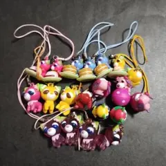 お茶犬　お茶猫☆ストラップ　まとめ売り　20個セット