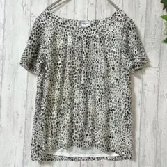 美品✨MK ミッシェルクラン 総柄トップス 38