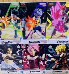 4124 ナルト NARUTO フィギュア サスケ サクラ grandista - メルカリ