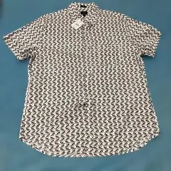 新品 J.CREW バード柄 半袖シャツ スリムフィット サイズLのサムネイル