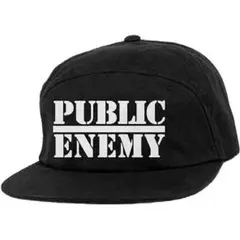 新品未使用 PUBLIC ENEMY / Logo キャンパーキャップ