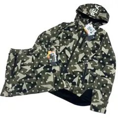 ほぼ未使用　PEARLY GATES セットアップ ジャケット スカート カモ柄