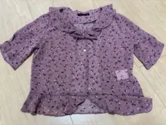 ラブトキシック　Sサイズ　140 花柄　ブラウス　半袖