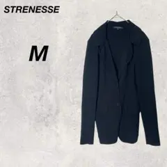 テーラードジャケット　M　黒　通勤　カジュアル　無地　シンプル　オフィス