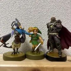 amiibo ゼルダの伝説シリーズ：ガノンドロフ、リーバル、リンク（ムジュラ）のサムネイル