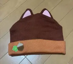 ディズニー　耳付きニット帽 チップ　chip