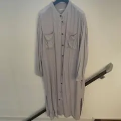 JOHNBULL ロングシャツワンピース 長袖