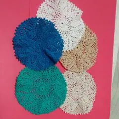 レース編みのドイリー