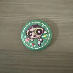 パワーパフガールズ 刺繍缶バッジ バターカップ