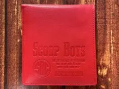 SCOOP BOYS 二つ折り財布 レッド