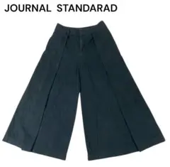 JOURNAL STANDARD ガウチョパンツ　ダークカラー　ネイビー