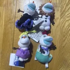 オラフ ぬいぐるみ 4体セット