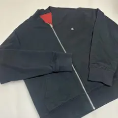 Calvin Klein Jeans リバーシブルブルゾン 黒×赤