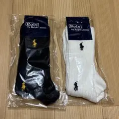 新品 BEAMS 別注 Polo Ralph Lauren ソックス 2足セット