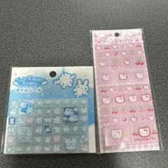 【正規品】ツインラビットエンジェル、ハローキティ90s チェリー　タイルシール