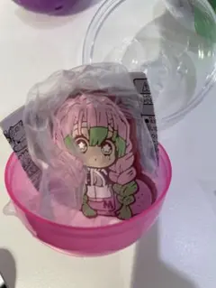 鬼滅の刃　甘露寺蜜璃　キャラバンちょうこう　ヘアクリップ