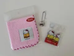 【未開封】ハローキティ展 会場限定グッズ ハンカチ マグネット おまけ付き