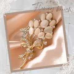 ブローチ 卒業式 入学式 花 ゴールド シルバー 華やか 結婚式 スーツ 式典