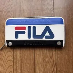 FILA 長財布 ラウンドファスナー トリコロールのサムネイル