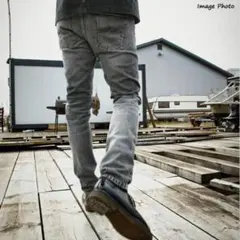 ヌーディージーンズ リーンディーン ブラック フェード