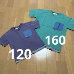 LOGOS DAYS ポケット付きTシャツ 2枚セットのサムネイル
