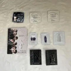 Dior ,suqqu、DECORTEのサンプル等
