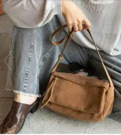 美品　niko and…　レザー　本革　 ショルダー　バッグ