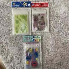 セサミストリート ディズニー ミッキー トイストーリー収納袋セット 3点セット