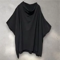 ミズイロインド｜ポンチョプルオーバー｜ハイネックドルマンカットソー｜Tシャツ｜墨のサムネイル