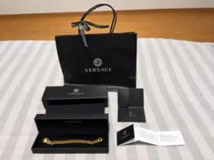 VERSACE グレカ チェーン ブレスレット ゴールド