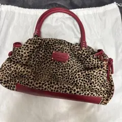 kate spade ヒョウ柄 ハンドバッグ