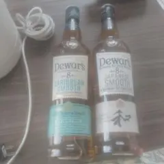 デュワーズ8年 和／カリビアンスムース 2本セット Dewar’sのサムネイル
