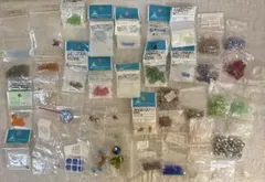 スワロフスキー、チェコなど　ビーズセット