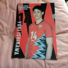 石川祐希 龍神NIPPON 2021 クリアステッカー A4 - メルカリ