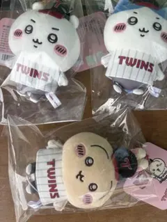 ちいかわ 韓国 球団コラボ LG Twins マスコット 3点 - メルカリ