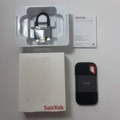【新品】SanDisk Extreme Portable外付け SSD 1TBのサムネイル