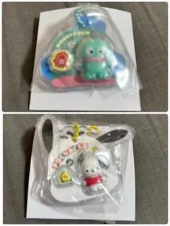 サンリオキャラクターズ パッケージチャーム ポチャッコ＆ハンギョドン