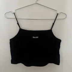 【 WEGO 】ブラック ショート丈キャミソール