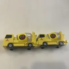 三ツ矢サイダー オリジナルトミカ ミキサー車 2台セット 非売品