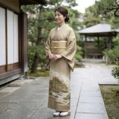 大人の浴衣 桔梗 綿 - メルカリ